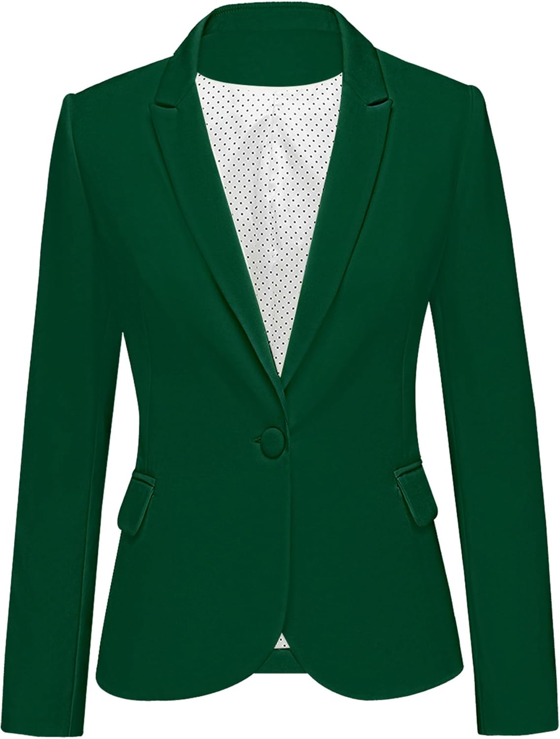 Luvamia Women's Long Sleeve Notch Lapel Blazer for Style
