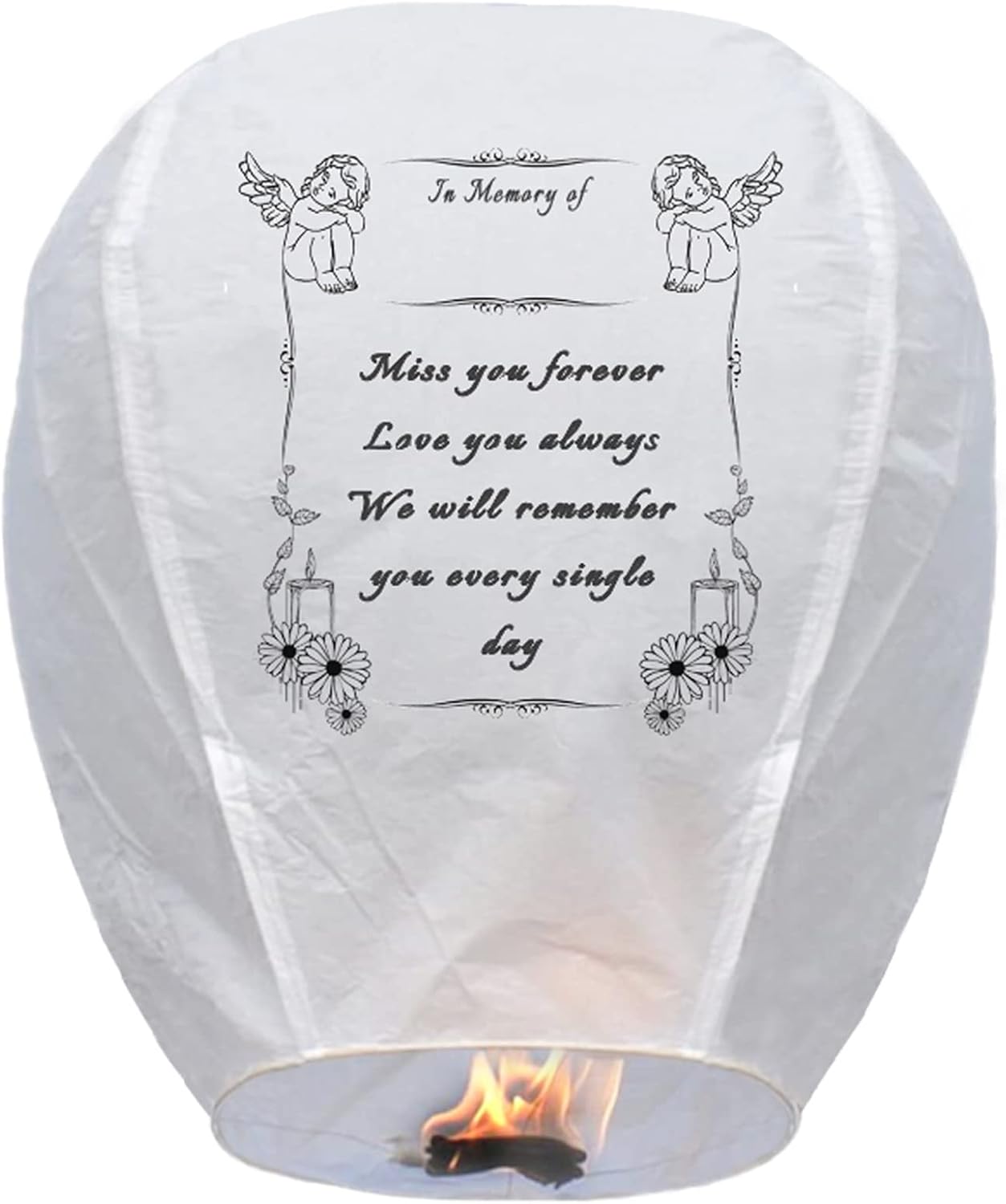 20 Pack Chinese Lanterns for Celebrations of Life and Memorials