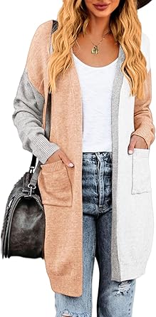 Lovaru Womens Boho Open Front Cardigan for Stylish Comfort