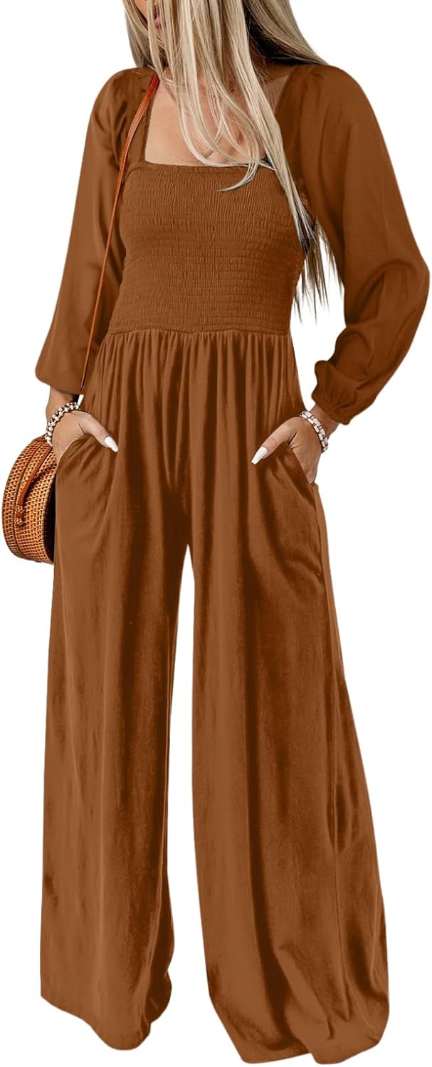 Dokotoo Women's Casual Loose Overalls Jumpsuits for Summer Fun