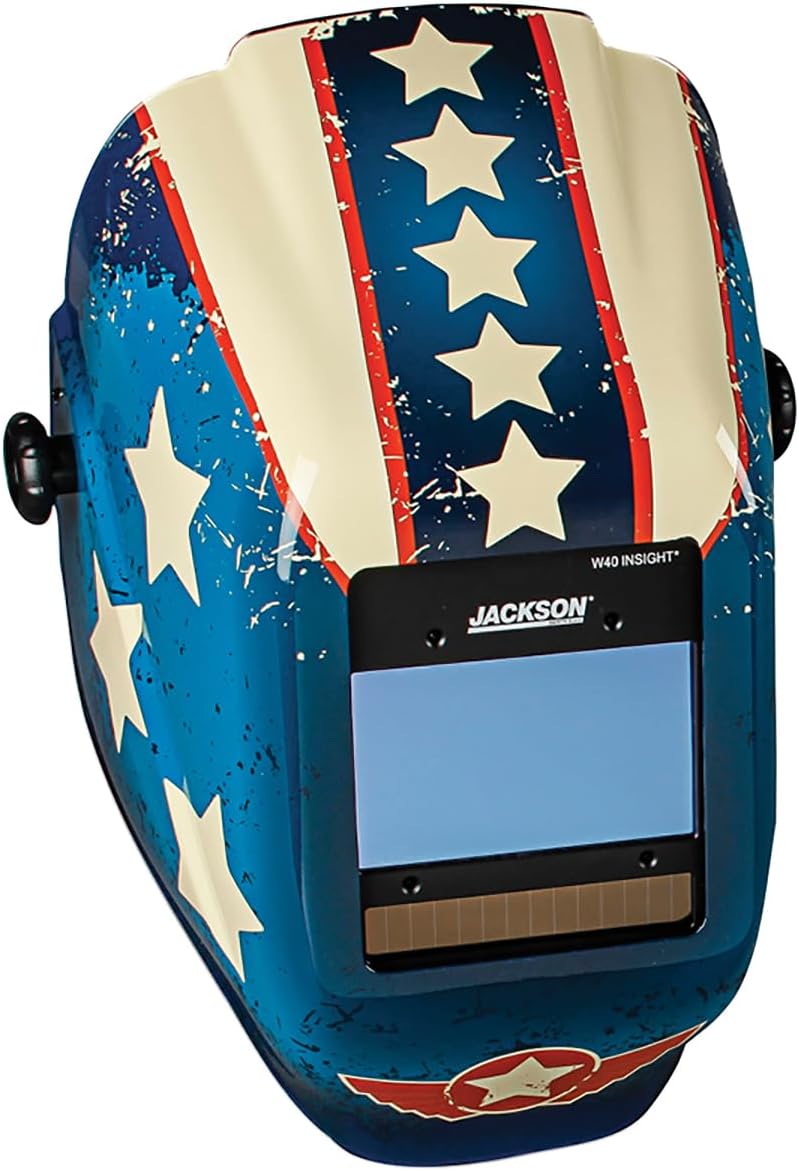 Jackson Safety HLX 100 Welding Hood - Lightweight Auto Darkening Helmet