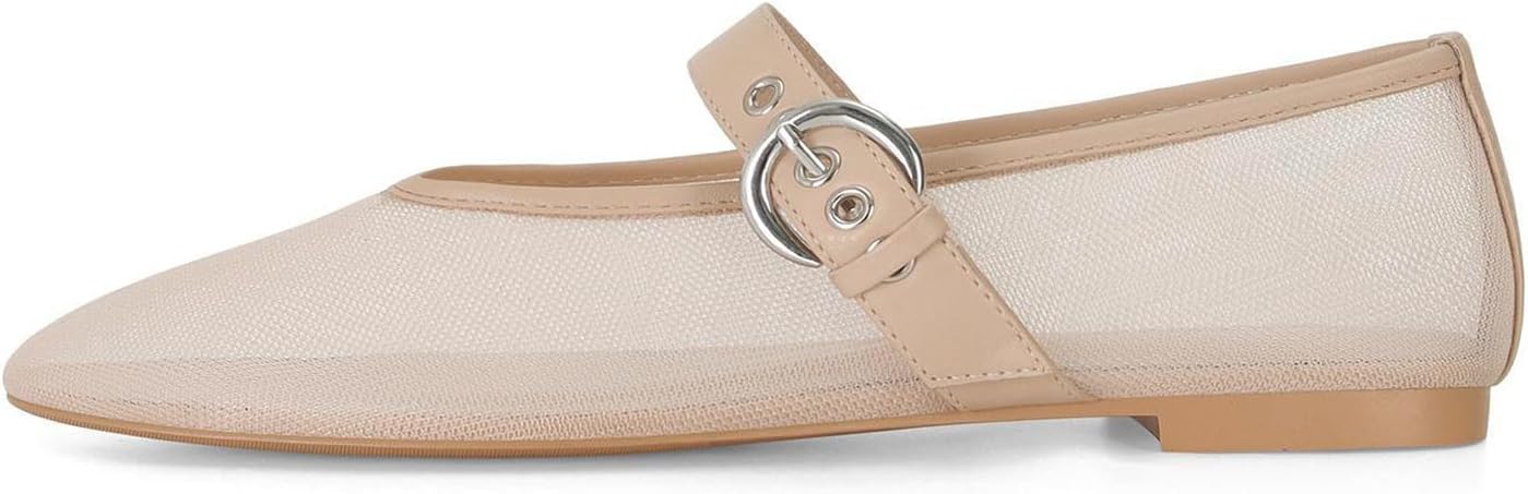 Dsevht Mesh Ballet Flats for Women - Comfortable Casual Shoes