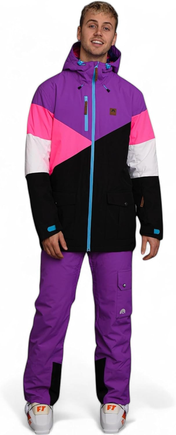 OOSC Fresh Pow Jacket | Neon Pink Waterproof
