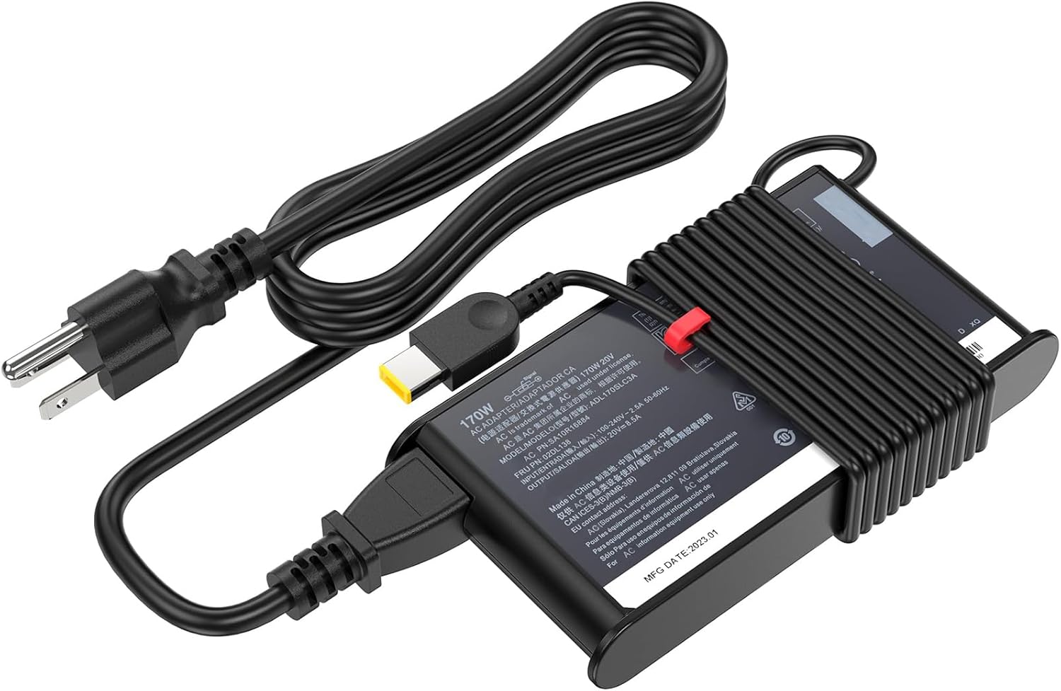 Slim 170W Charger for Lenovo Legion Slim 5 and ThinkPad P1