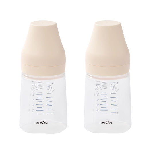 Spectra Wide Neck Bottles - Pump Compatible (2 Pack) ~ 35 characters