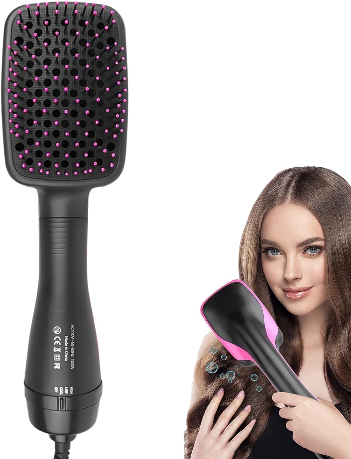 Sonalux 3-in-1 Hair Styler: Straighten, Dry, & Shine