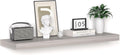 Floating Shelves 36 in x 10.3 in Rustic Grey - Deep Wall Shelf