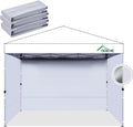 Instant Canopy Tent Sidewalls with Silver Coating for 10x10 Canopy