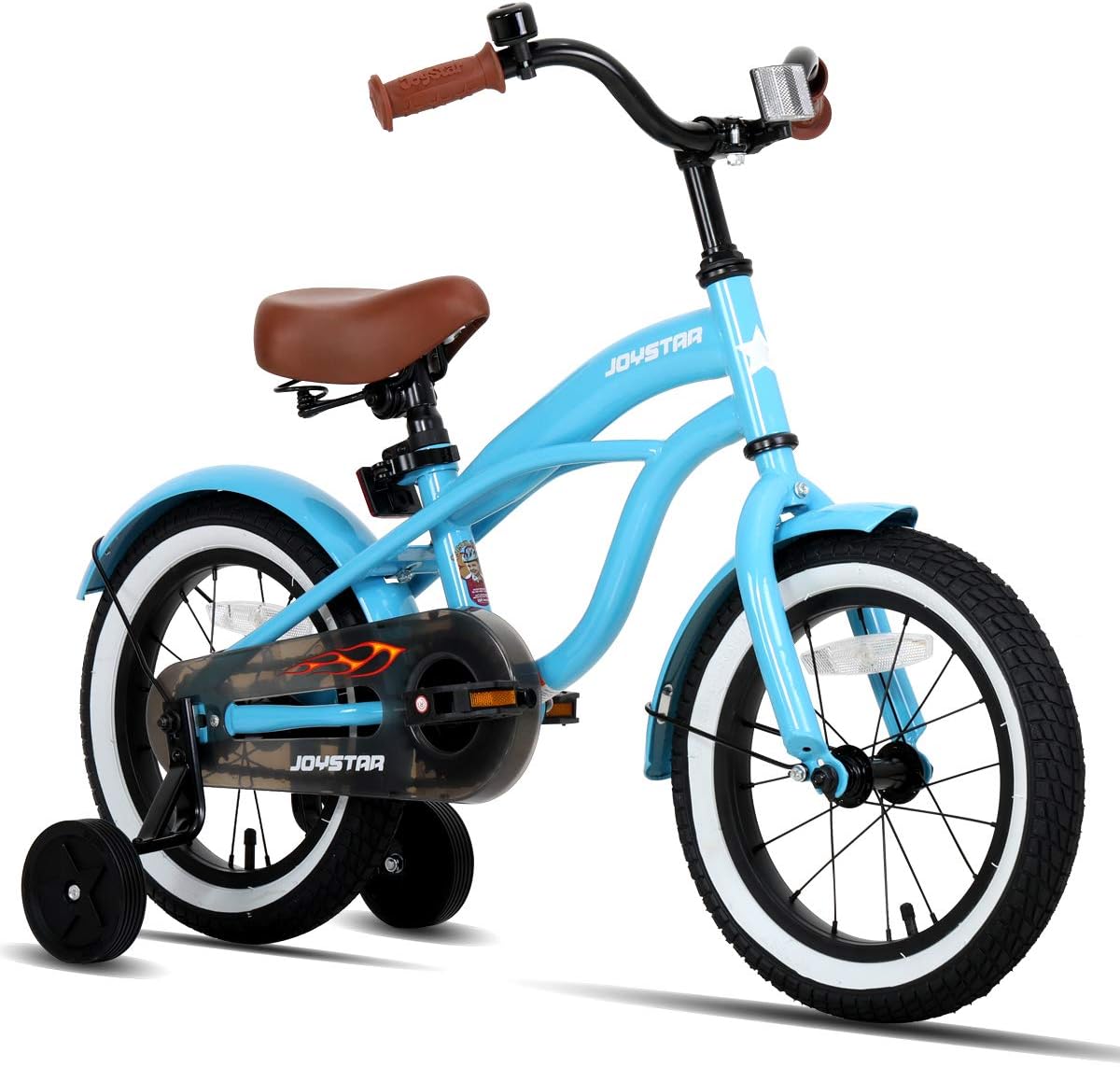 JOYSTAR Kids Cruiser Bike for Ages 2-7 with Training Wheels