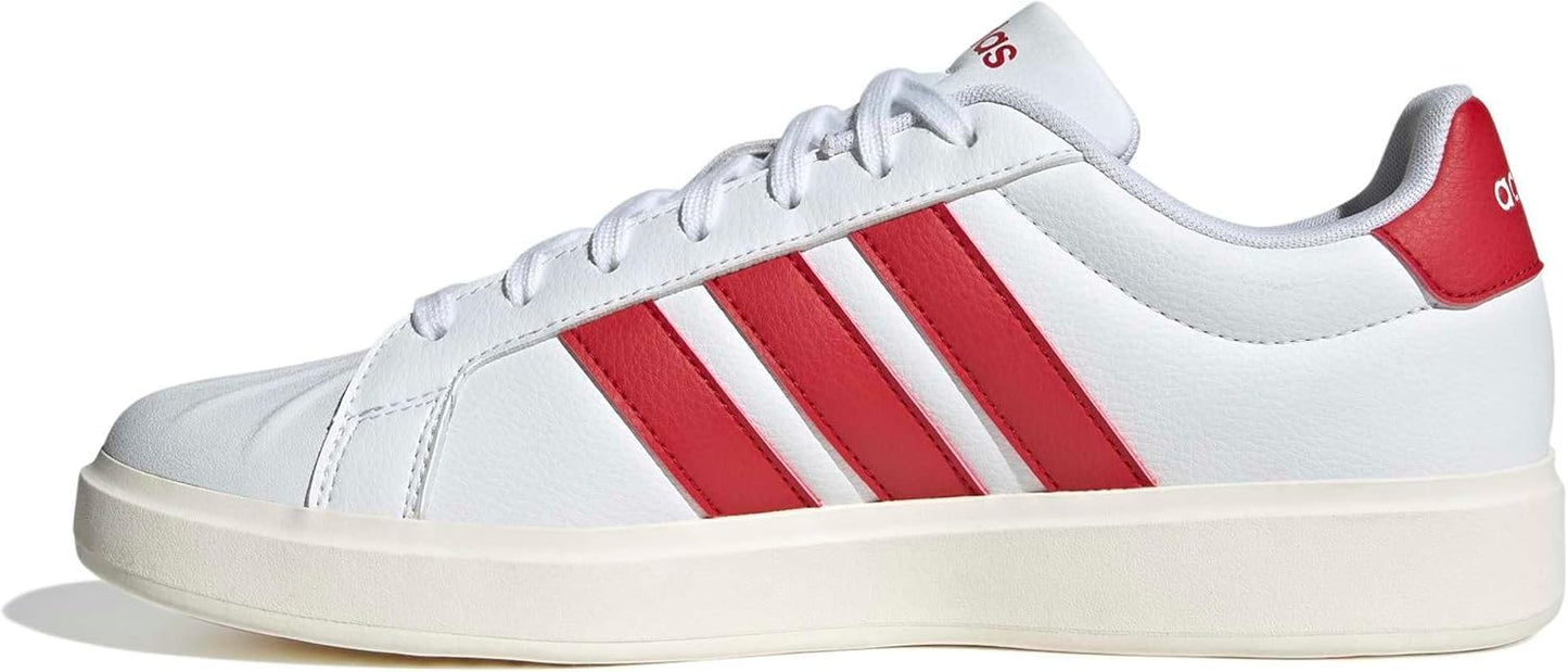 Adidas Mens Streettalk Sneakers with Synthetic Leather Upper