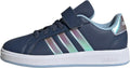adidas Kids Grand Court 2.0 Sneakers with Elastic Laces