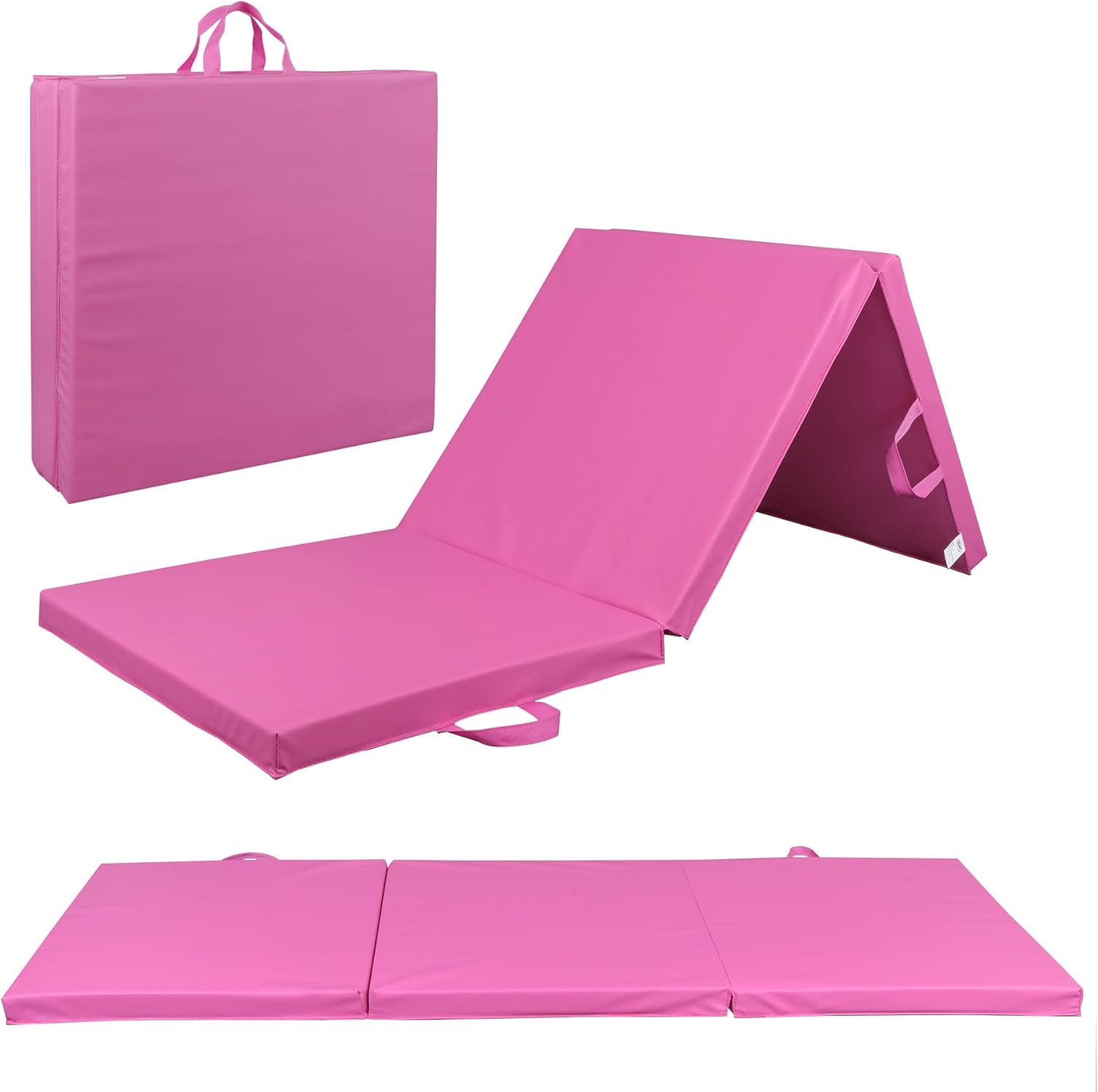 ZENY Thick Tri-fold Gym Mat - Extra Support & Convenience