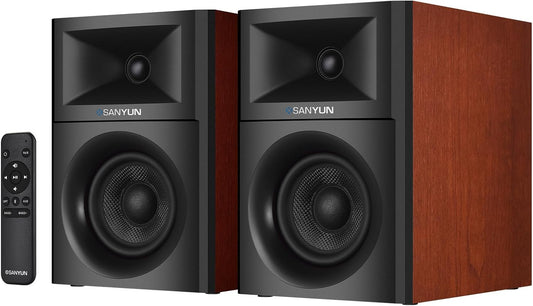 SW205 4in Bookshelf Speakers for Immersive HiFi Audio Experience