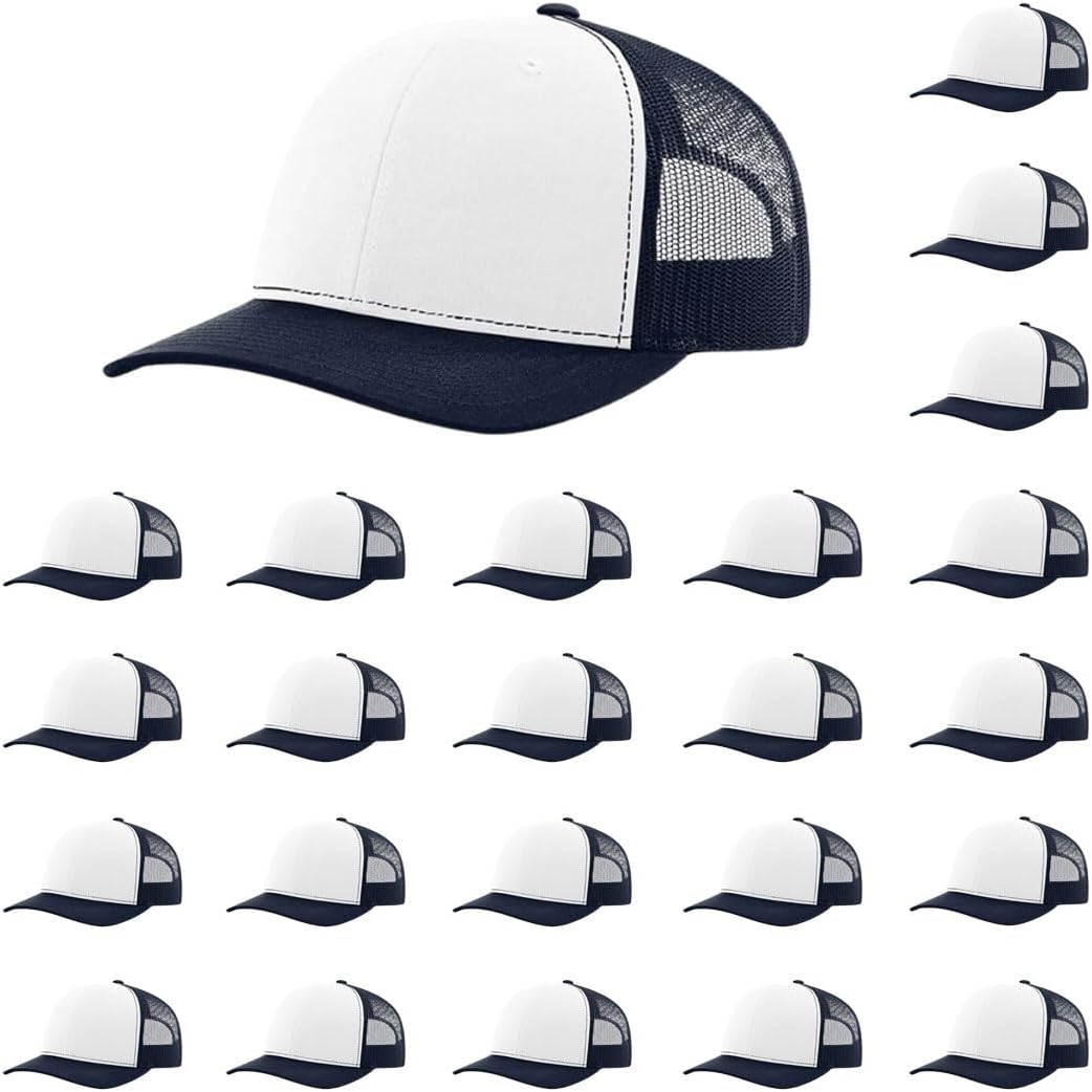 Richardson 112 Classic Six-Panel Adjustable Snapback Trucker Cap