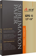A-SUB Sublimation Paper 13x19 in 110 Sheets - High Transfer Rate