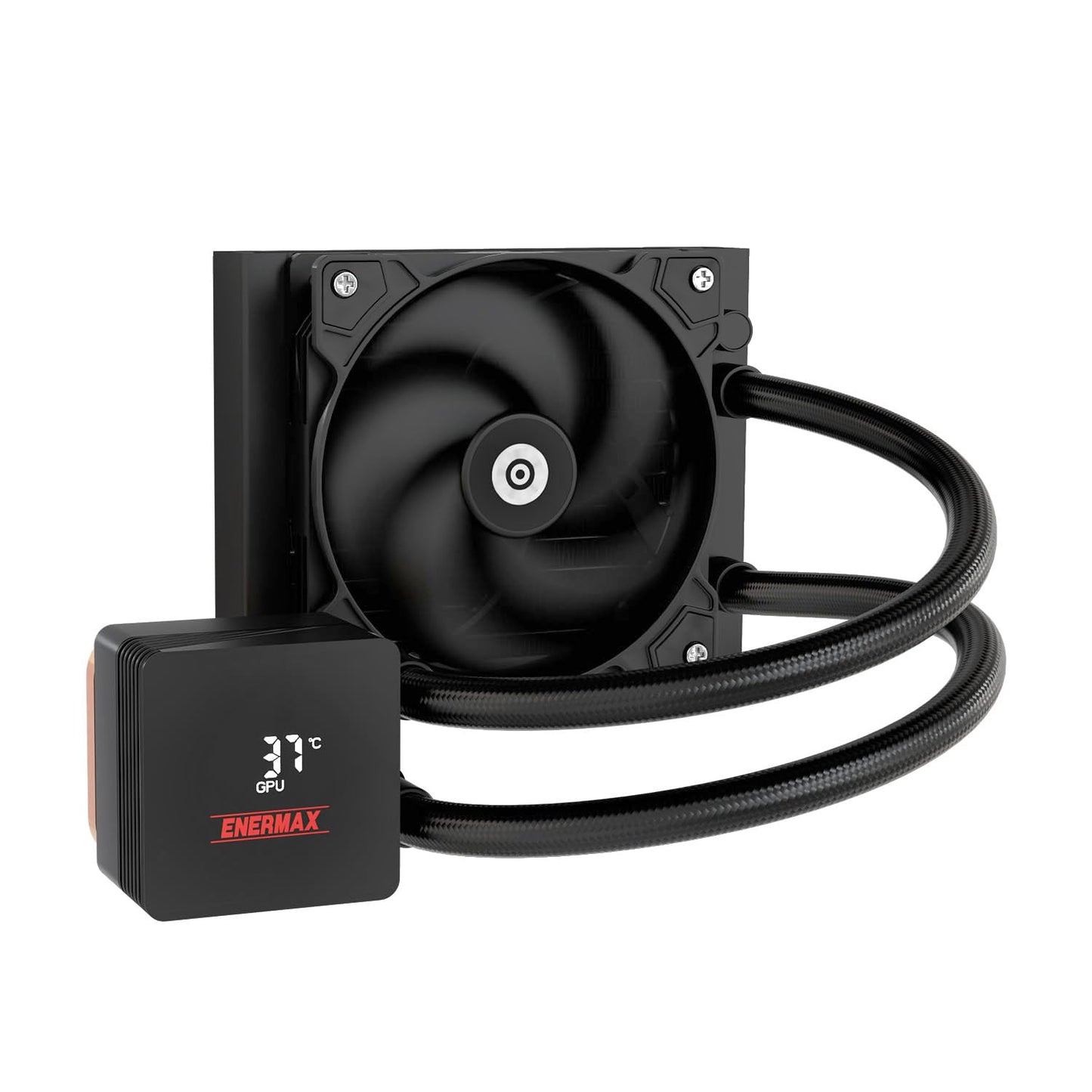 ENERMAX LIQMAX V4 120mm AIO CPU Liquid Cooler with Display