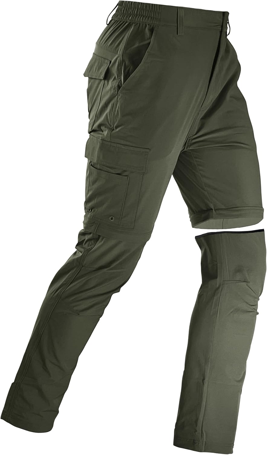 Quick Dry Convertible Men's Hiking Pants by KELOIFUT