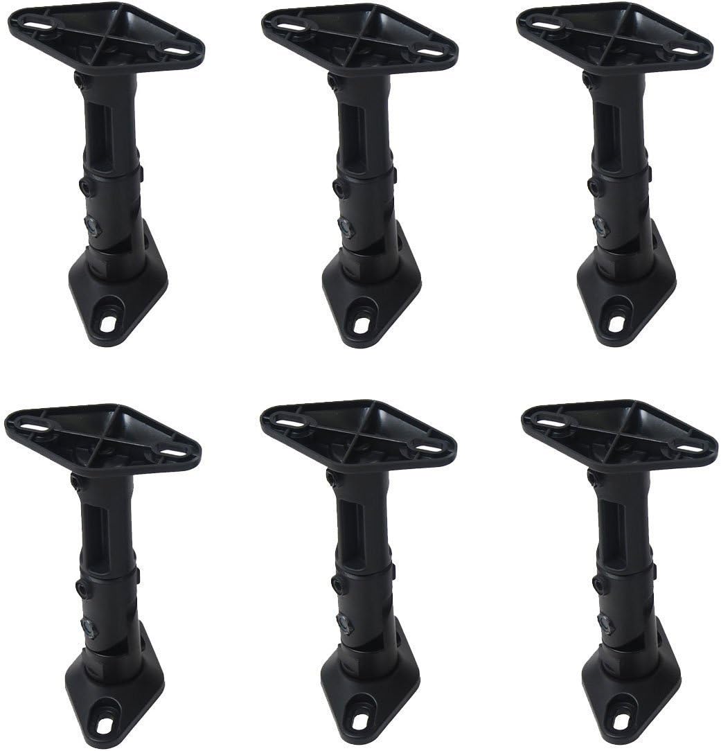 Secure Your Surround Sound: 6-Pack Speaker Mounts/Brackets