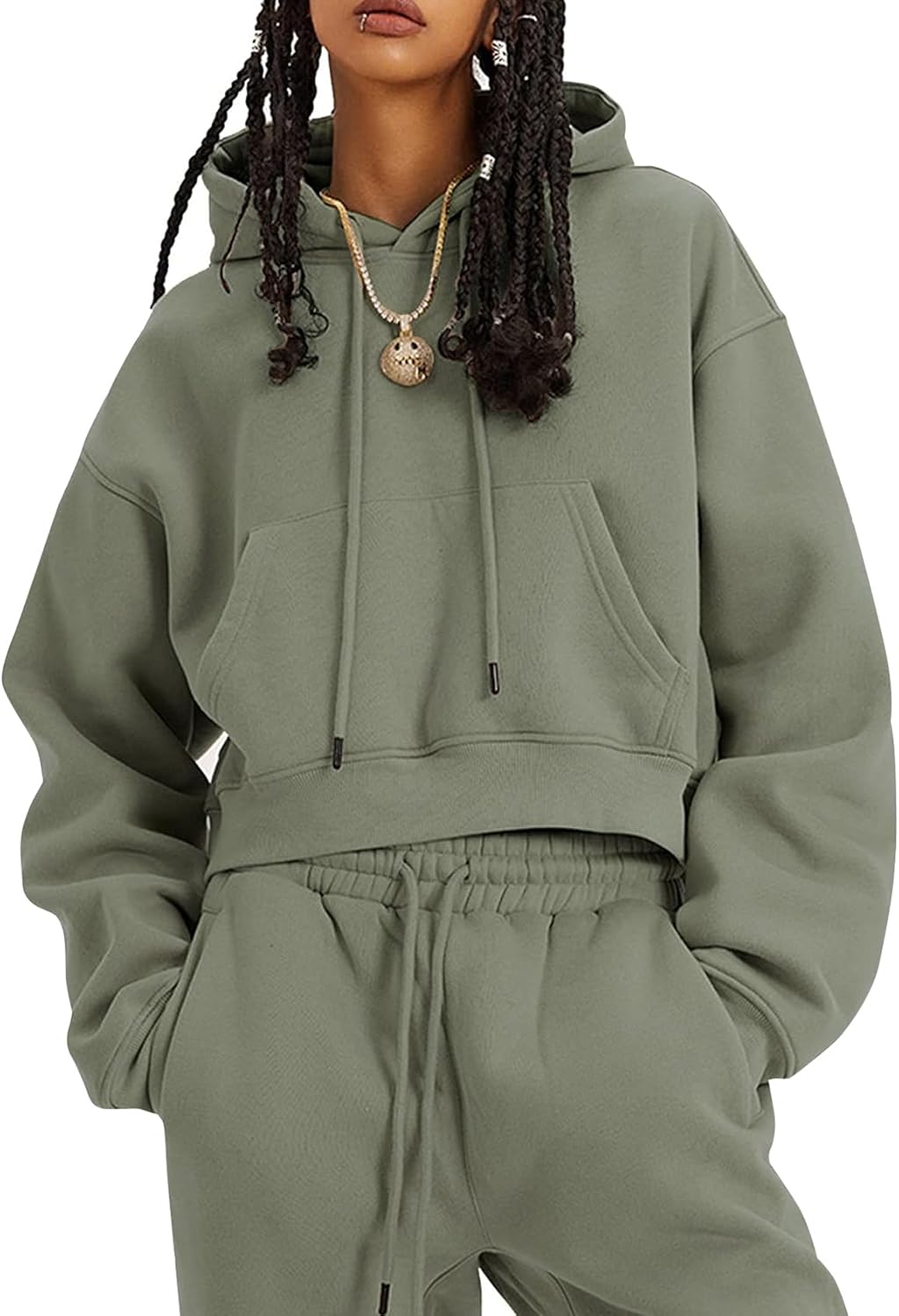 Kissonic Women's Fleece Jogger Sets for Cozy Comfort and Style