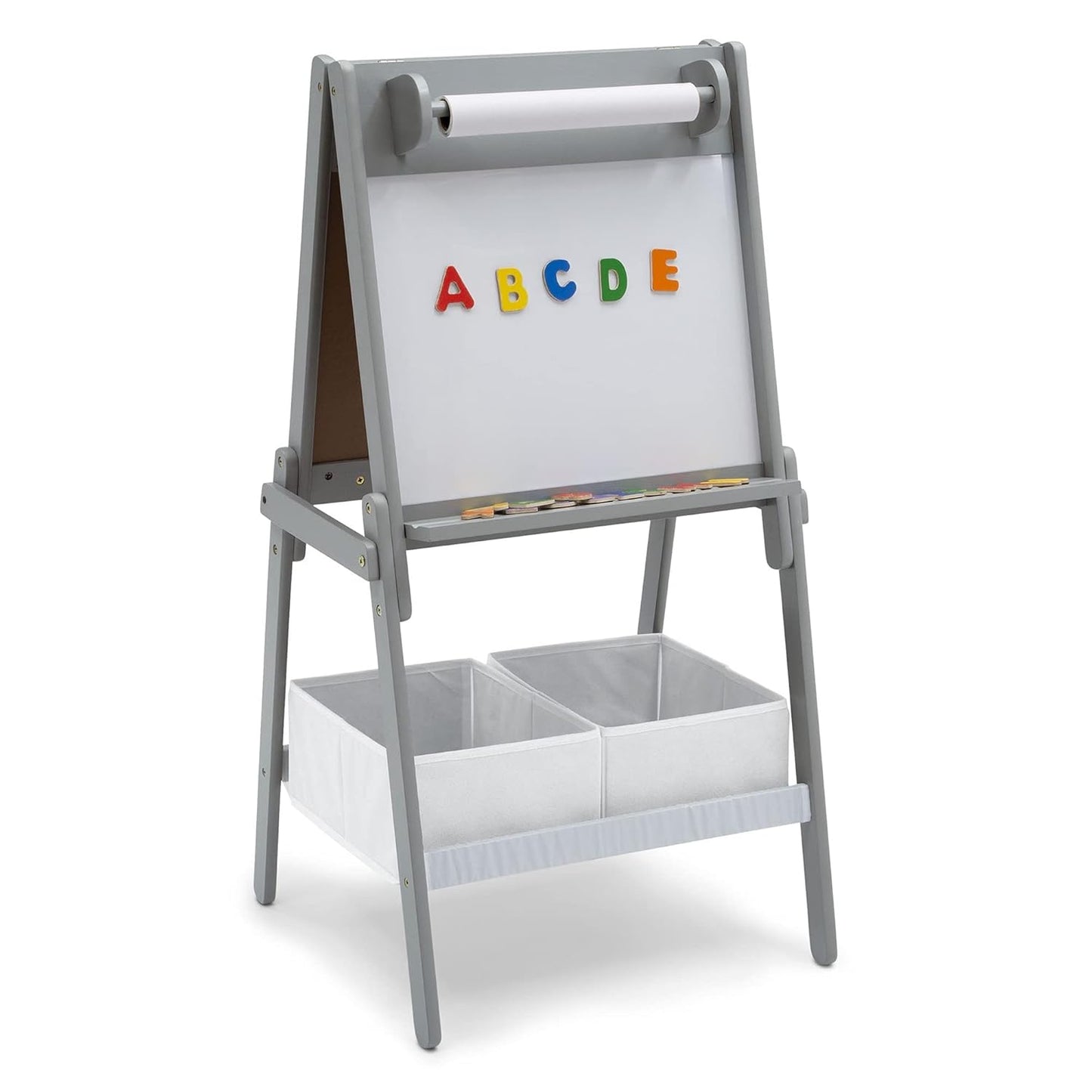 Delta Children Chelsea Double-Sided Storage Easel for Kids