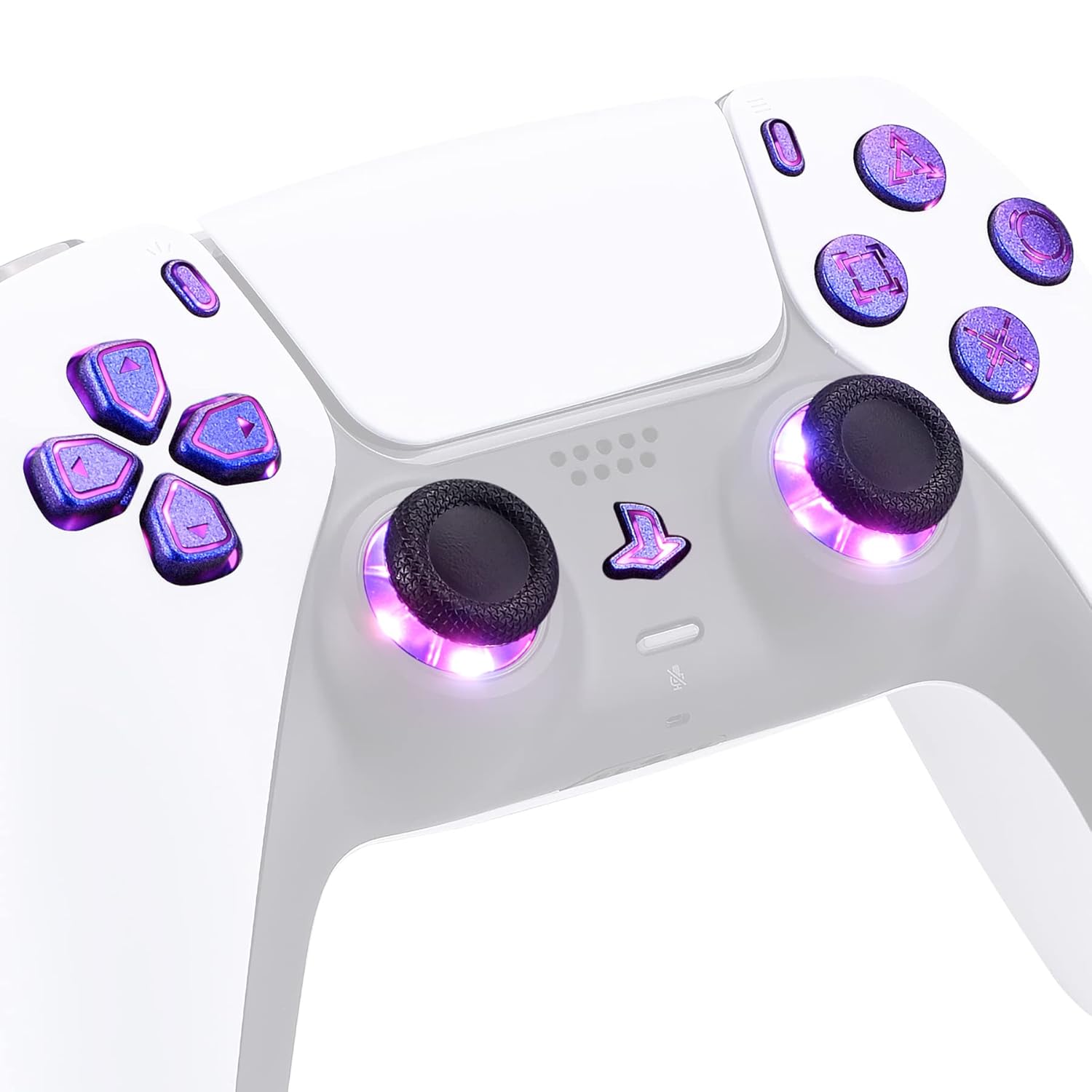 eXtremeRate Multi-Colors Luminated Dpad Kit for PS5 Controller