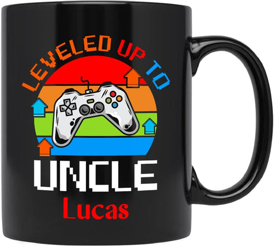 Personalized Gaming Uncle Mug - Pregnancy Announcement Gift