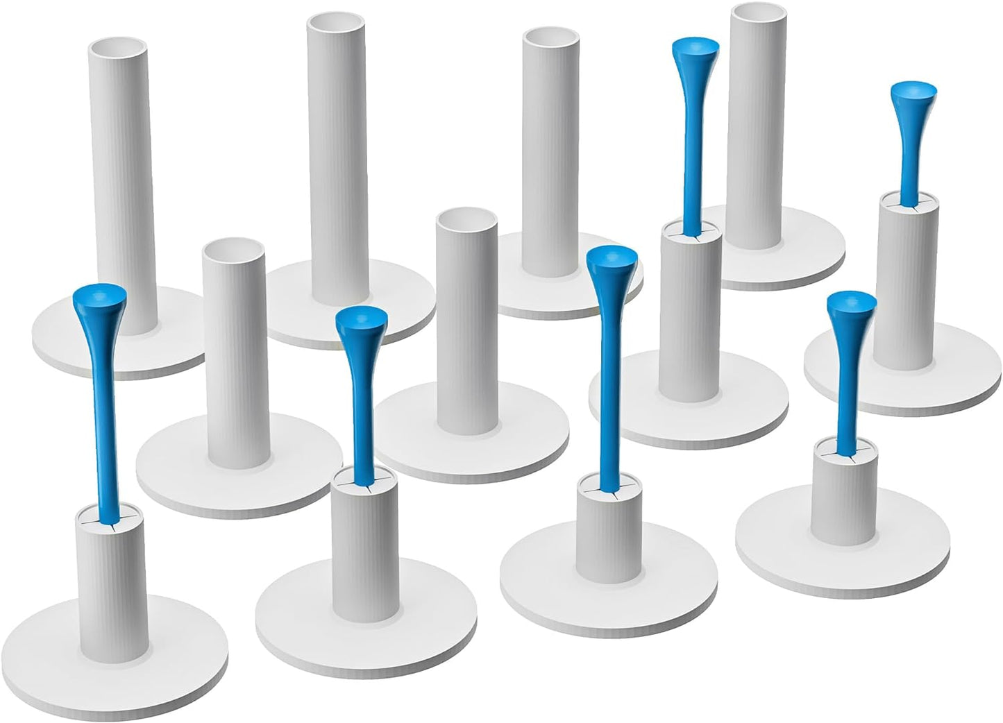 Golf Tee Variety Set - Unbreakable Tees for Indoor & Outdoor Practice