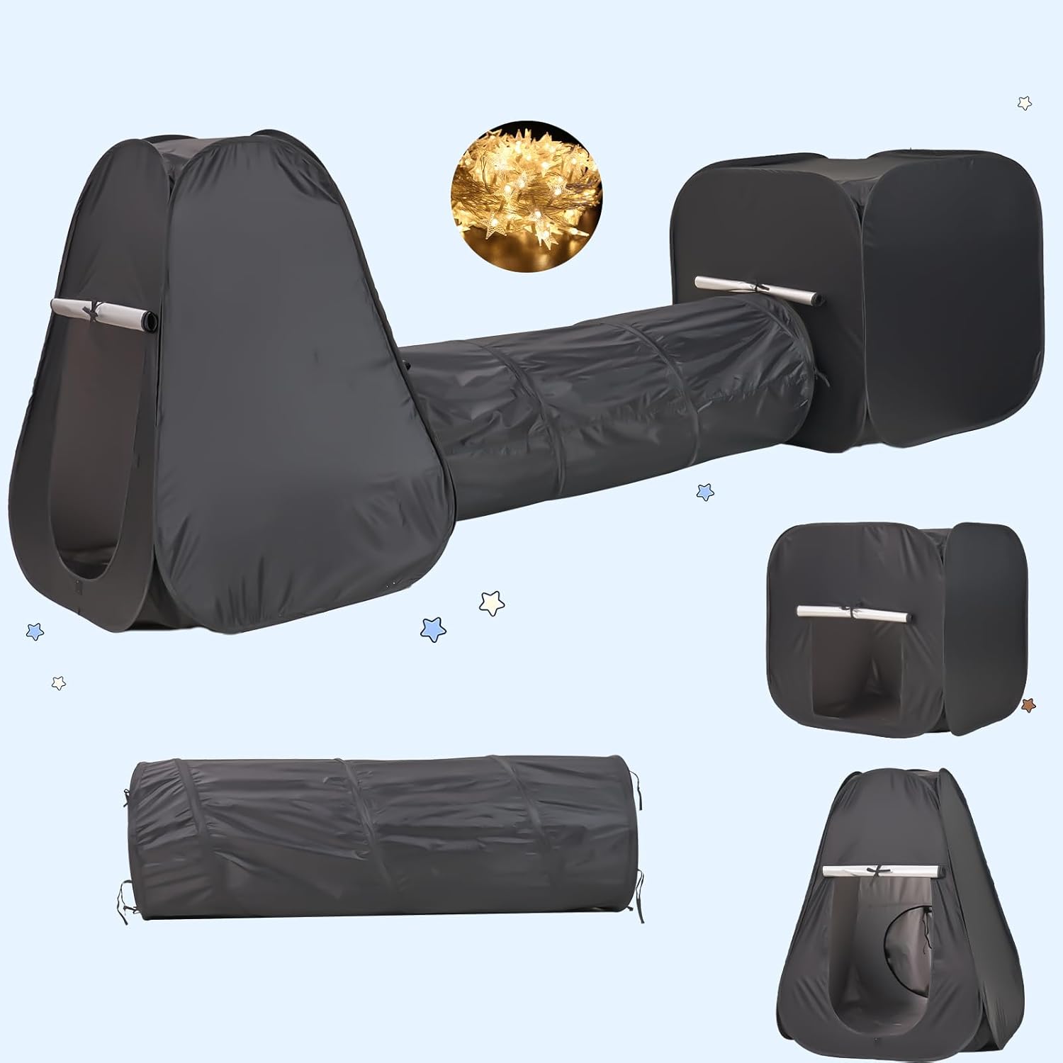 Calming PlayTent Set for Kids with Autism, MOOZHEALTH