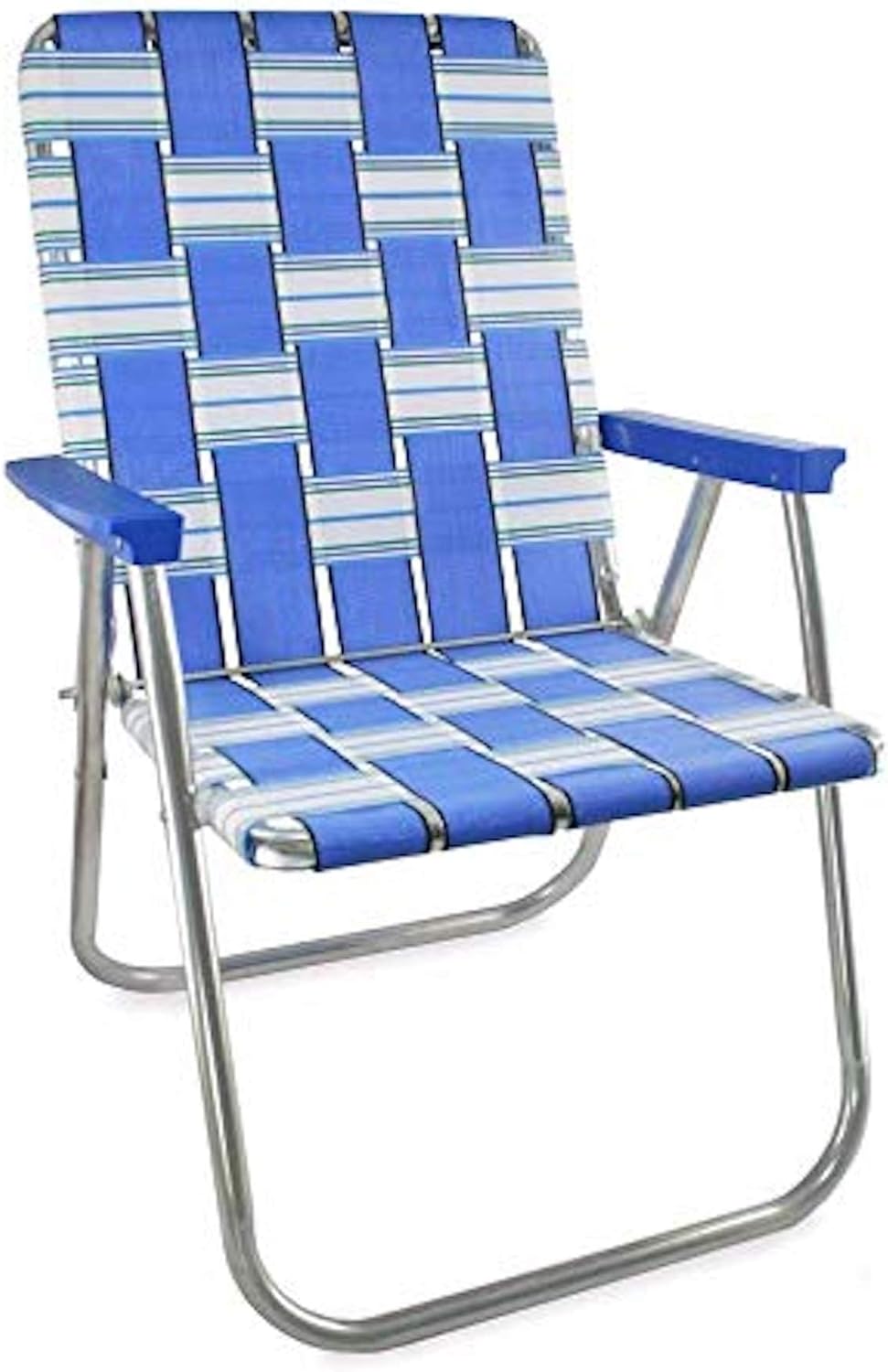 Folding Aluminum Outdoor Patio Lawn Chair - Lightweight & Durable