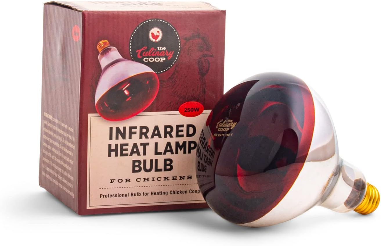 Fluker's 250W Infrared Heat Lamp: Cozy Comfort for Your Flock