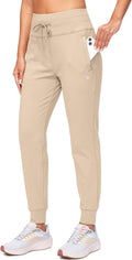 G Gradual Women's Fleece Lined Joggers High Waisted - Warm, Water on