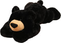 Weighted Stuffed Animals 19.7 in 3.3lbs Black Bear Plush - Calming Hug