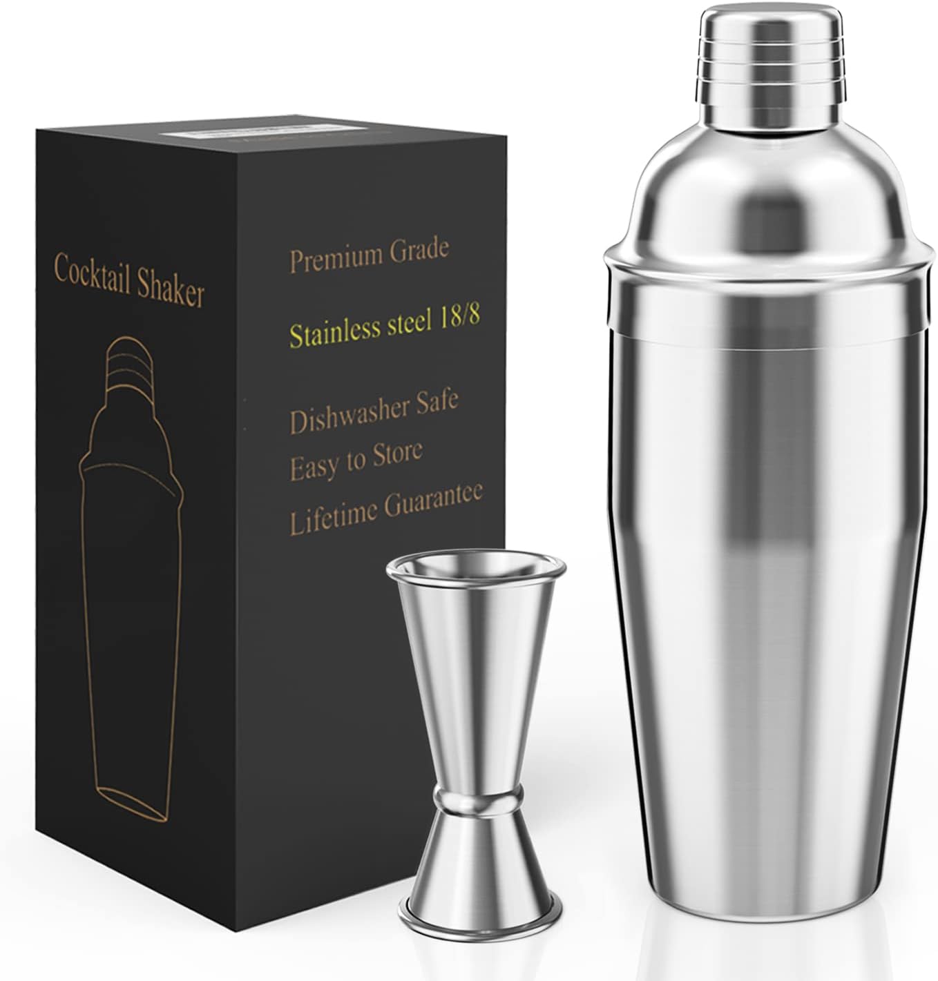 LUCKYGOOBO Cocktail Shaker Set - Perfect Mixes!