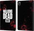 iPad Pro 11 Leather Wallet Case - TWD Black Logo, Made in USA