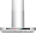 BRANO 30 in Wall Mount Range Hood with Voice Gesture Touch Control