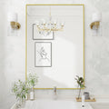Koonmi Gold Mirrors for Wall 26x38 in Rectangular Mirror - Elegant