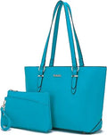 YZAOLL Purses for Women Faux Leather Medium Large Tote Satchel