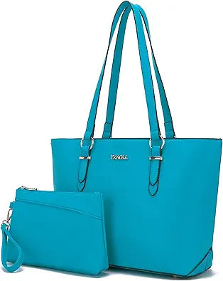 YZAOLL Purses for Women: Stylish Faux Leather Tote Handbag Set