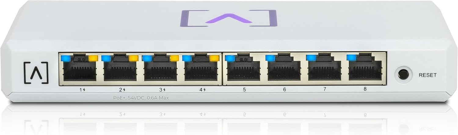 S8-POE 8 Port Multi-Gigabit Managed Ethernet Switch Review