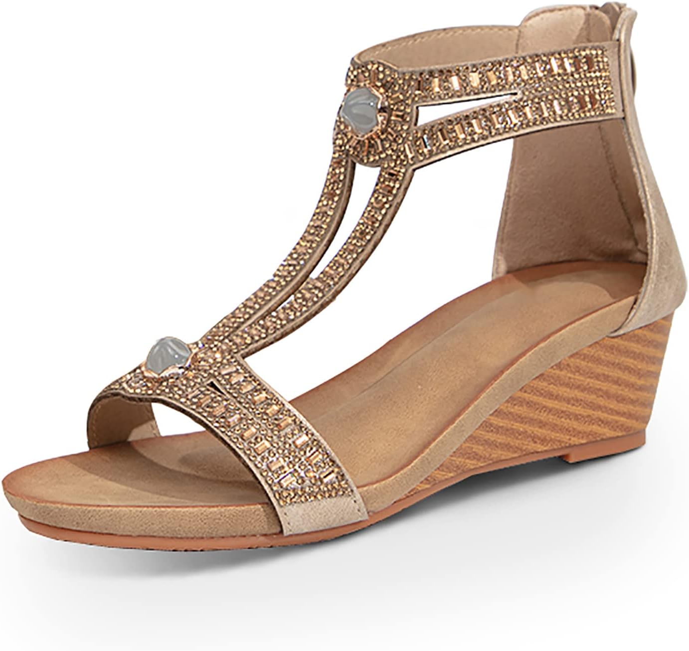 Stylish Open Toe Casual Summer Wedge Sandals for Women