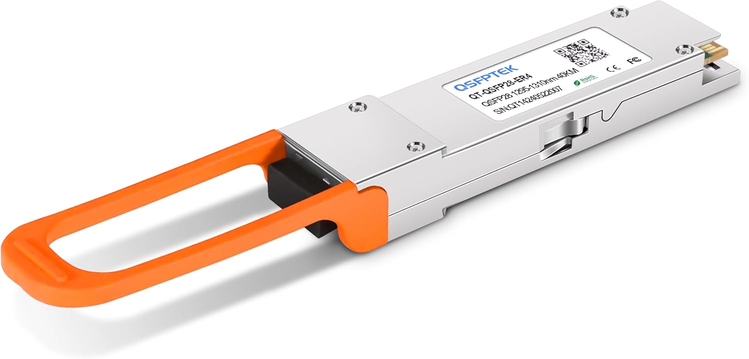 QSFPTEK 100GBASE-ER4 Optic Transceiver for Long Distance Use