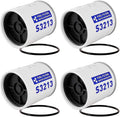 4PCS S3213 Fuel Filter Marine Fuel Water Separator Replacement