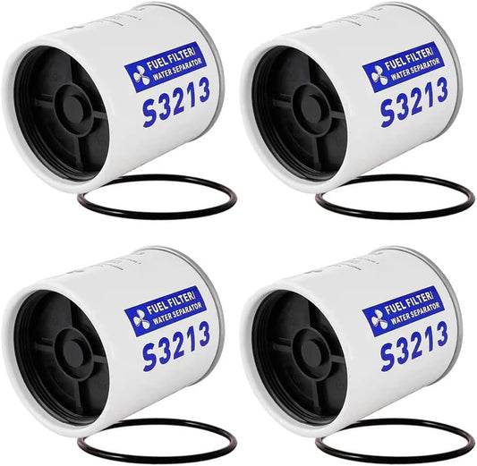 4PCS Marine Fuel Water Separator Replacement for Outboard Motor
