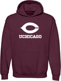 UGP Campus Apparel NCAA Primary Logo Hoodie - Comfortable (Style R54Q)