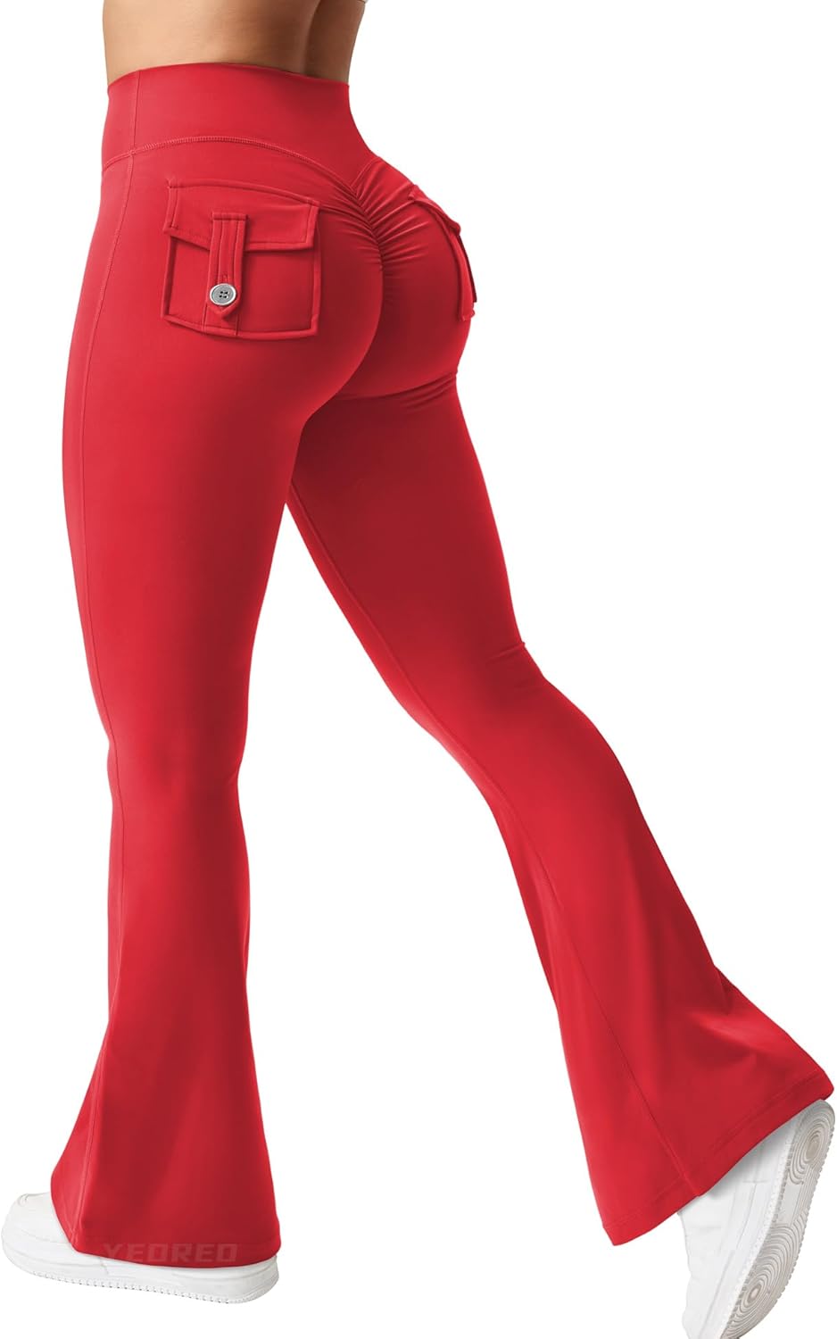 YEOREO Brittany Flare Leggings: Butt-Lifting Gym Essential