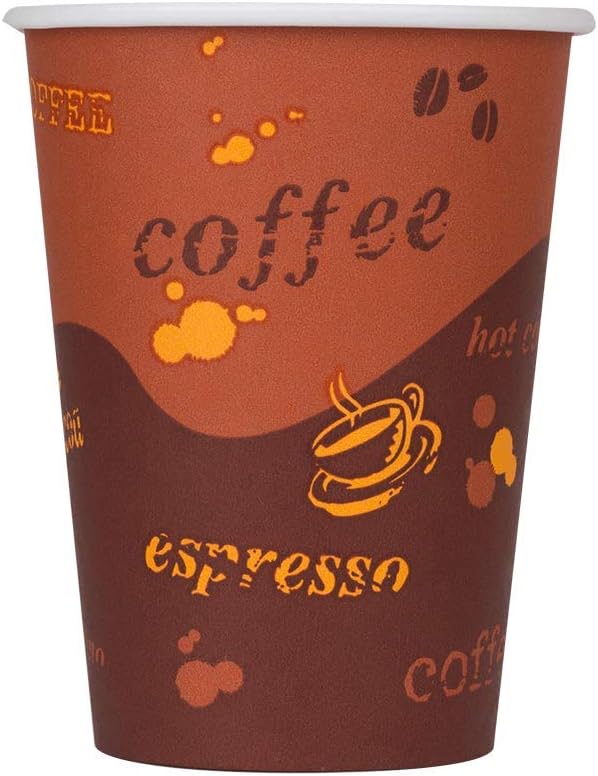 Karat 12 oz Paper Hot Coffee Cups - Leak-Resistant Design