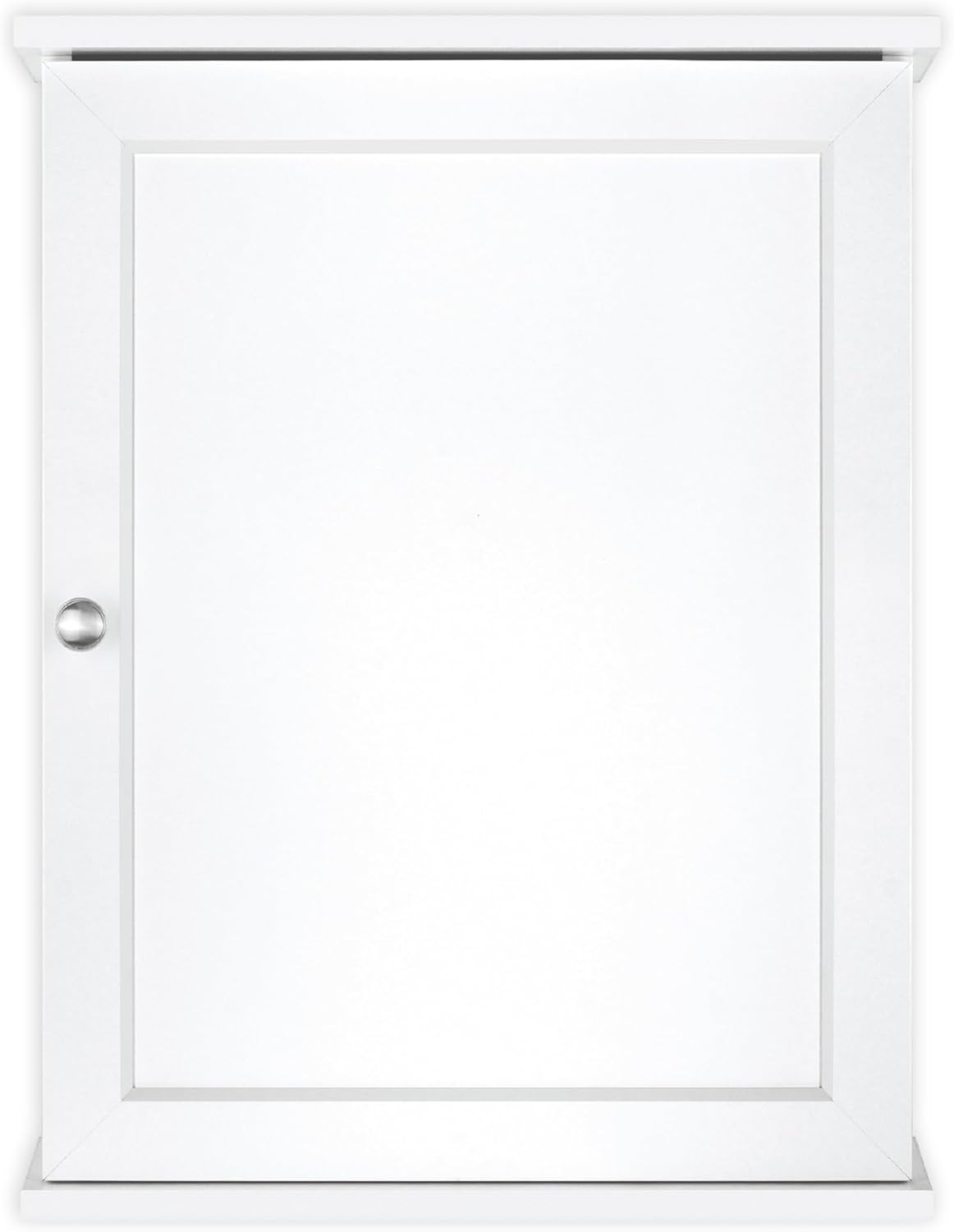 MCS 23x18 White Medicine Cabinet Organizer for Bathroom Storage