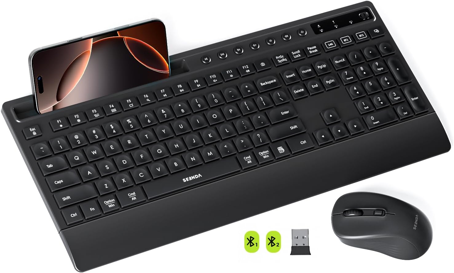 seenda Ergonomic Bluetooth Keyboard & Mouse