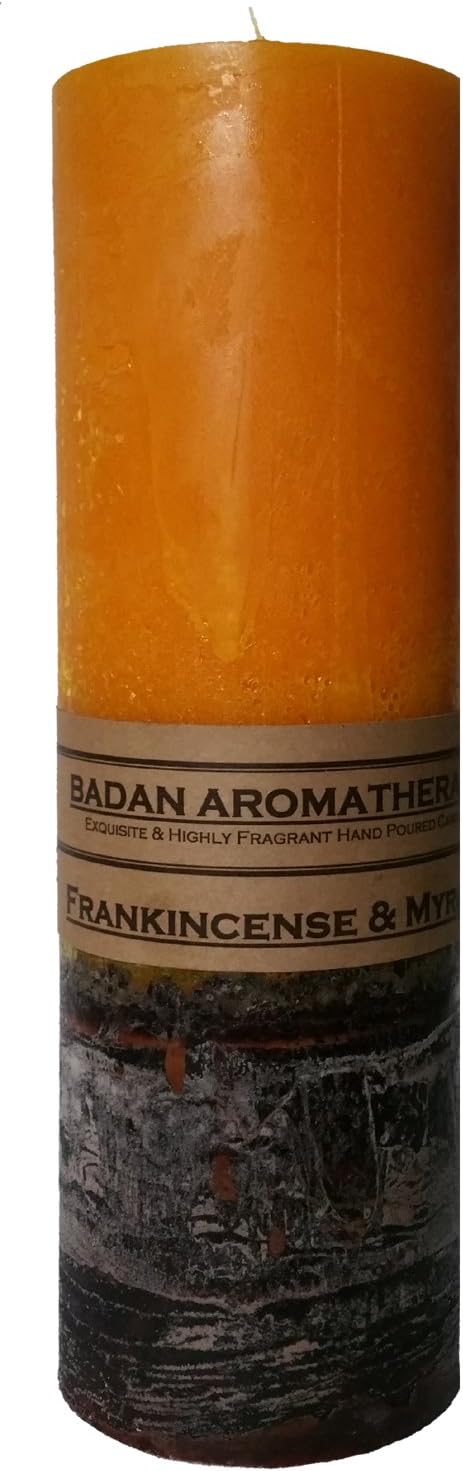 Badan Body Frankincense & Myrrh Scented Pillar Candle Review