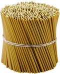 Danilovo Pure Beeswax Taper Candles - Honey Scented, Drip Free